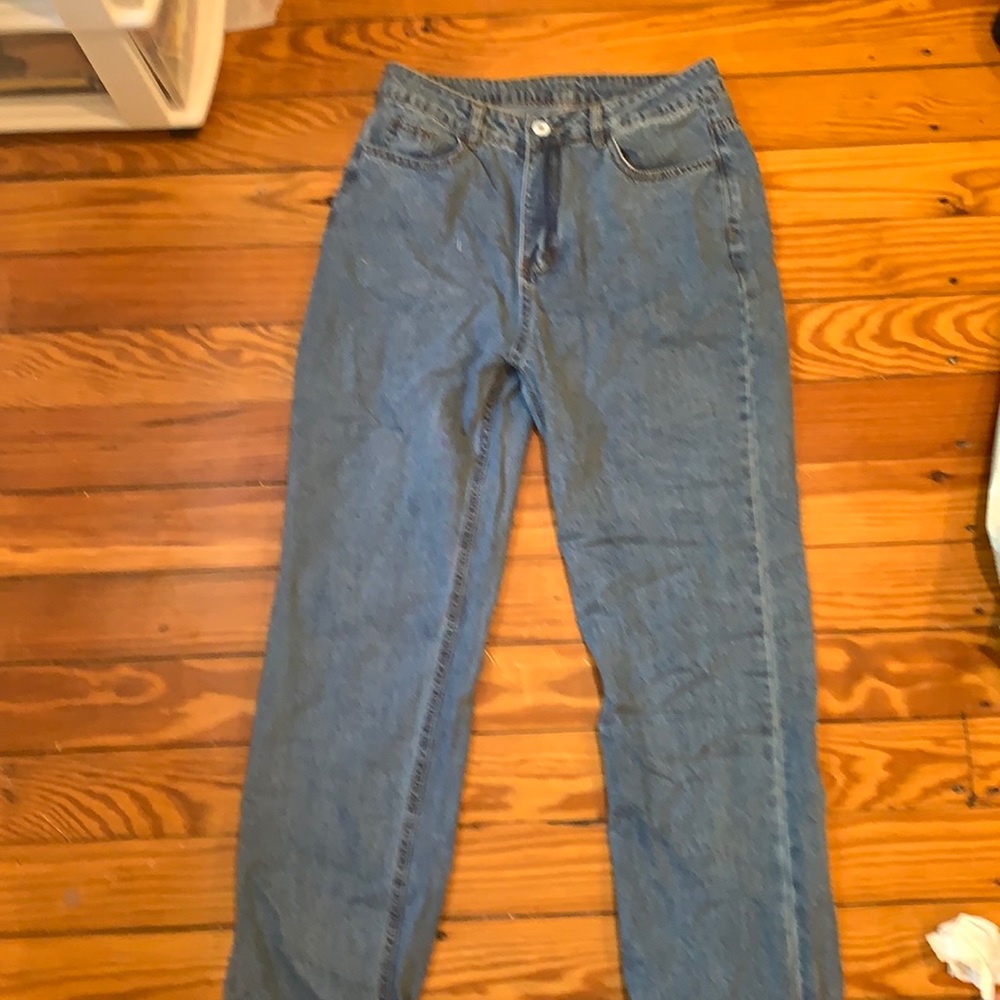 Blue Baggy Jeans
